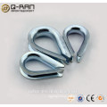 High quality wire rope accessory wire rope thimble